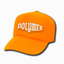 Neon Orange Polymer Hat