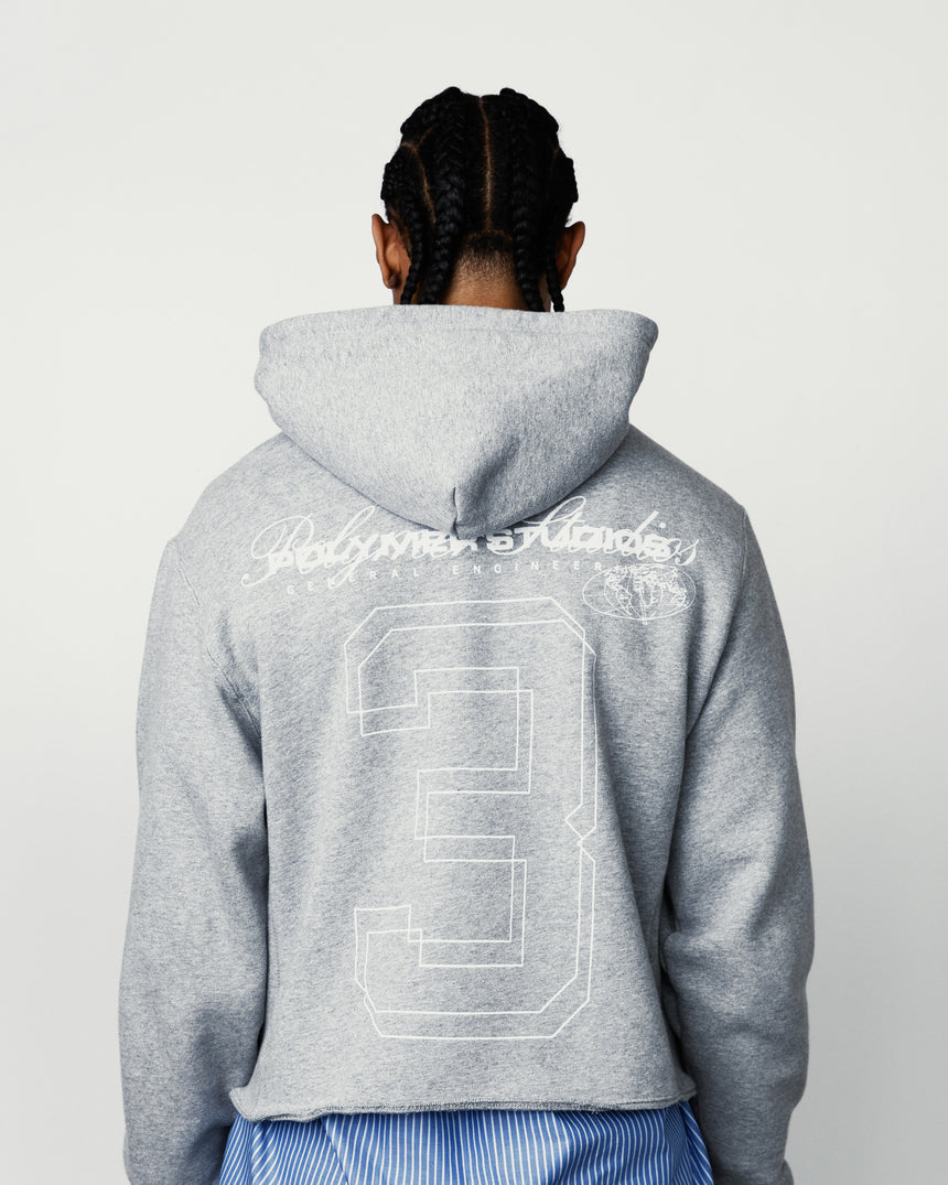 Grey General Engineering Hooded Sweatshirt