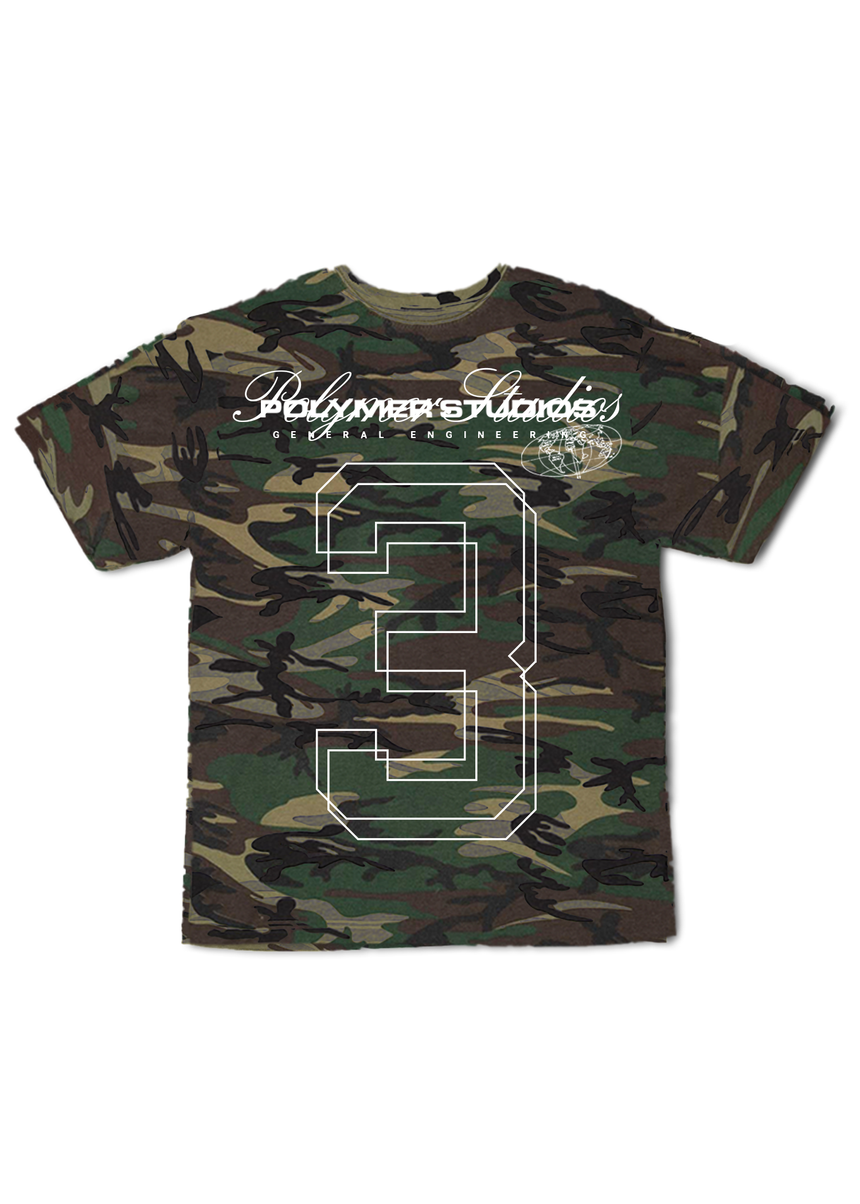 Woodland Camo General Engineering T-Shirt