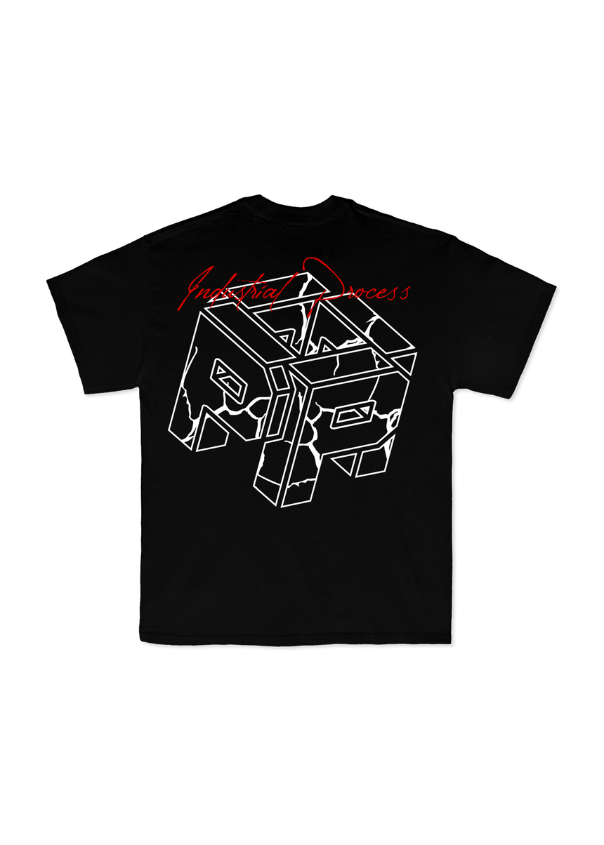Black Industrial Process T-Shirt
