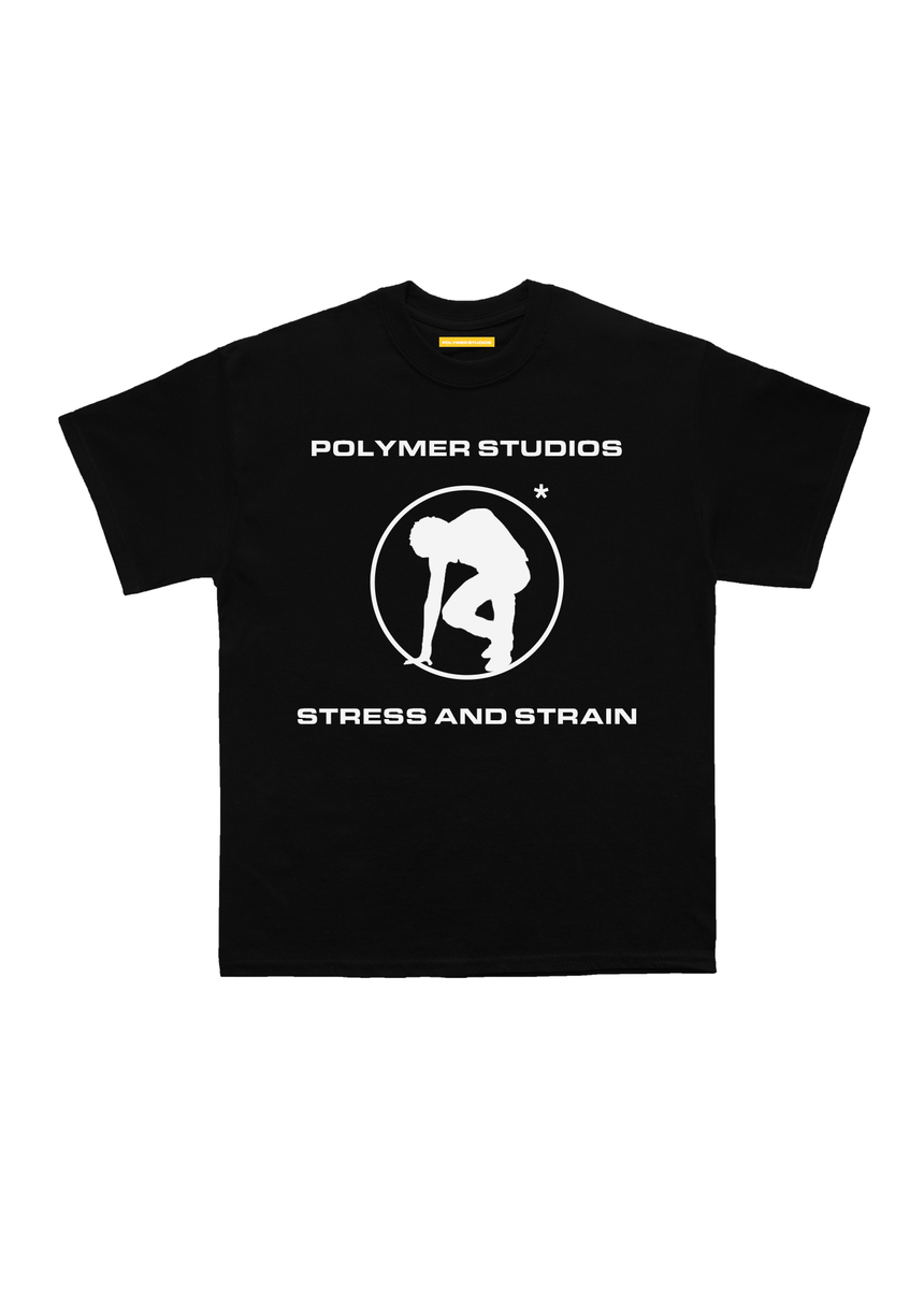 POLYMER — STUDIOS ©; Stress and Strain T-Shirt